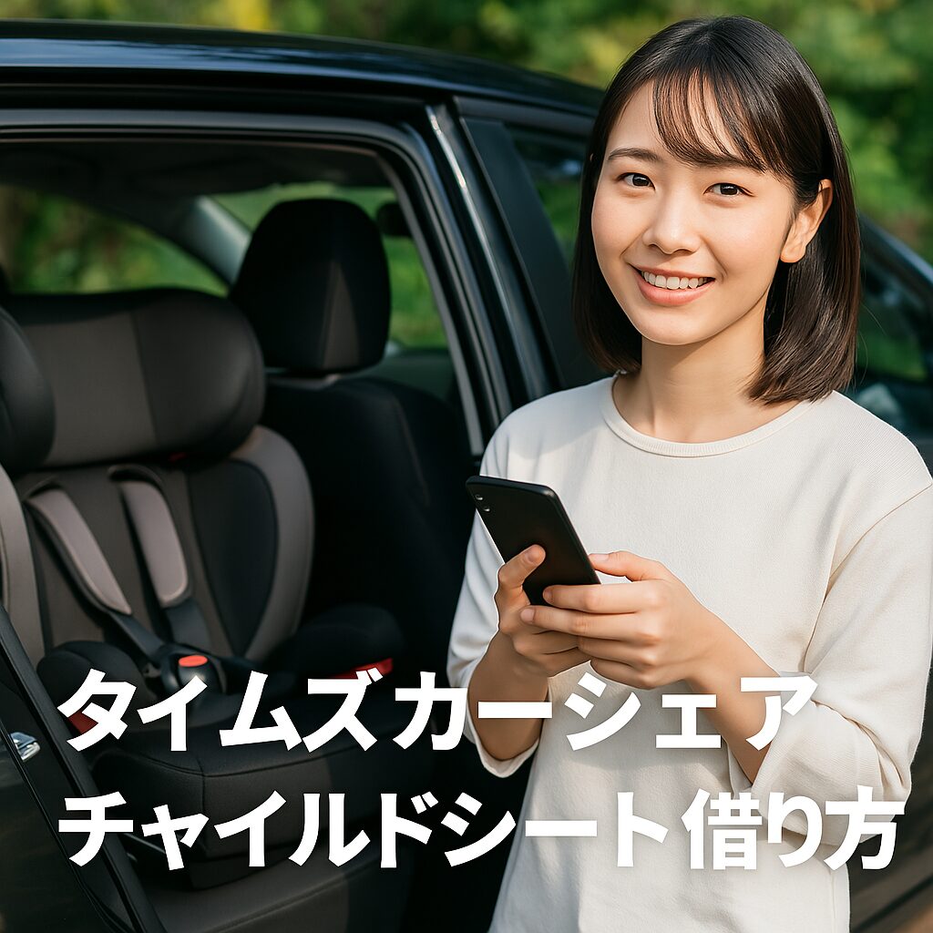 タイムズカーシェア チャイルドシート 借り方