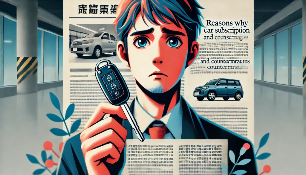 車 サブスク やめとけと言われる理由と対策