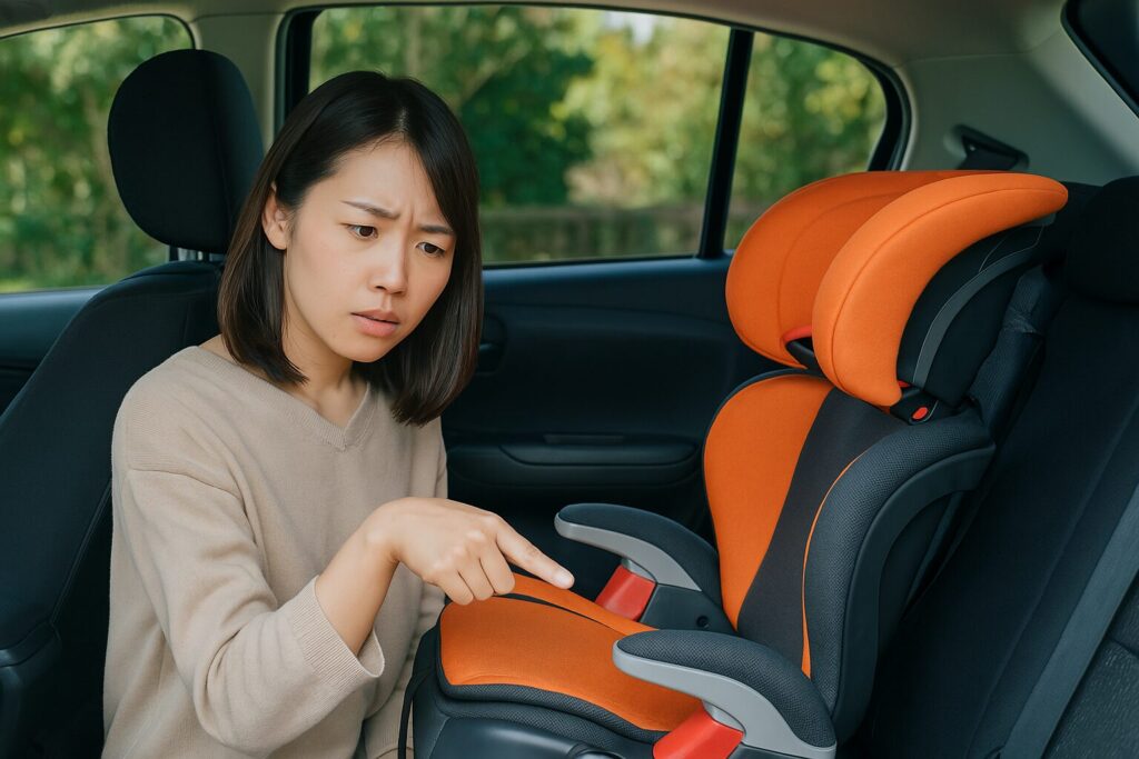 チャイルドシート どこにつけてもいい?