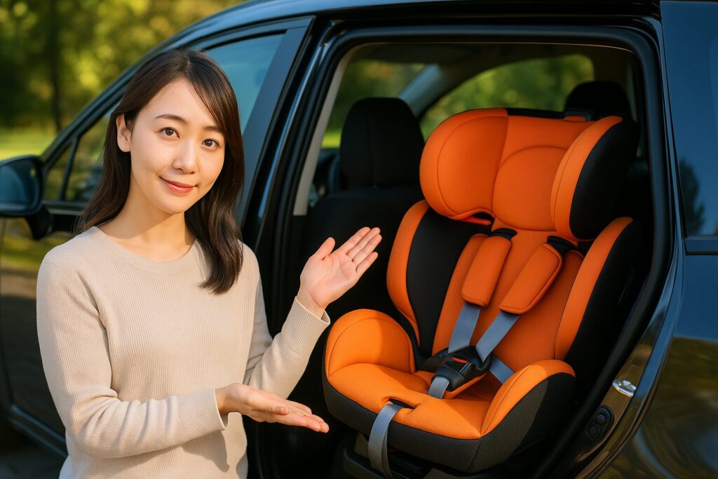 カーシェアリングでチャイルドシートを使うには?
