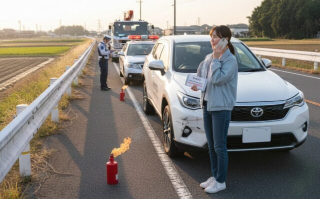 kinto 事故受付センターの連絡先は?事故時の対応まとめ
