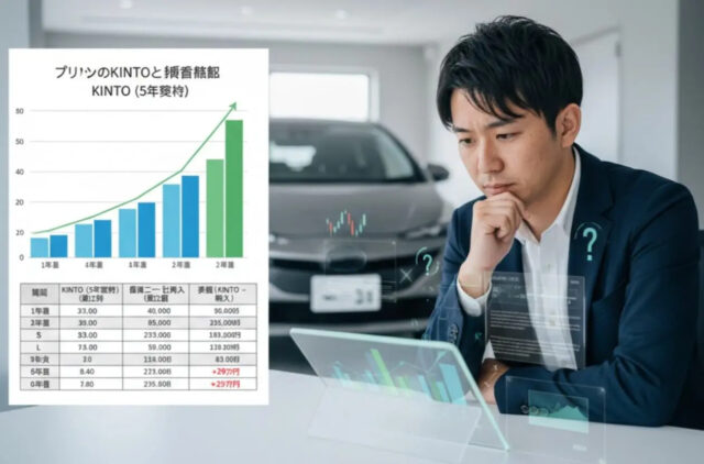 KINTOの損益分岐点を解説！購入よりお得？