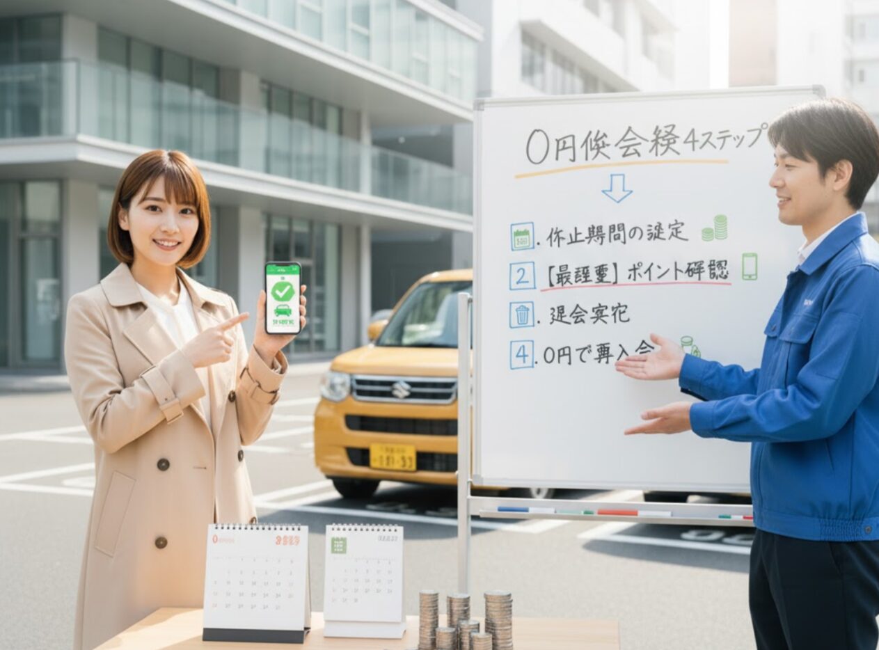 タイムズカーシェア休会の最適解まとめ