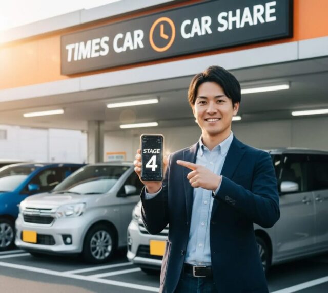 タイムズカーシェアのステージ攻略！特典と条件