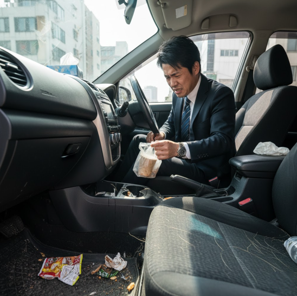 車内が汚いという評判や清掃の実態