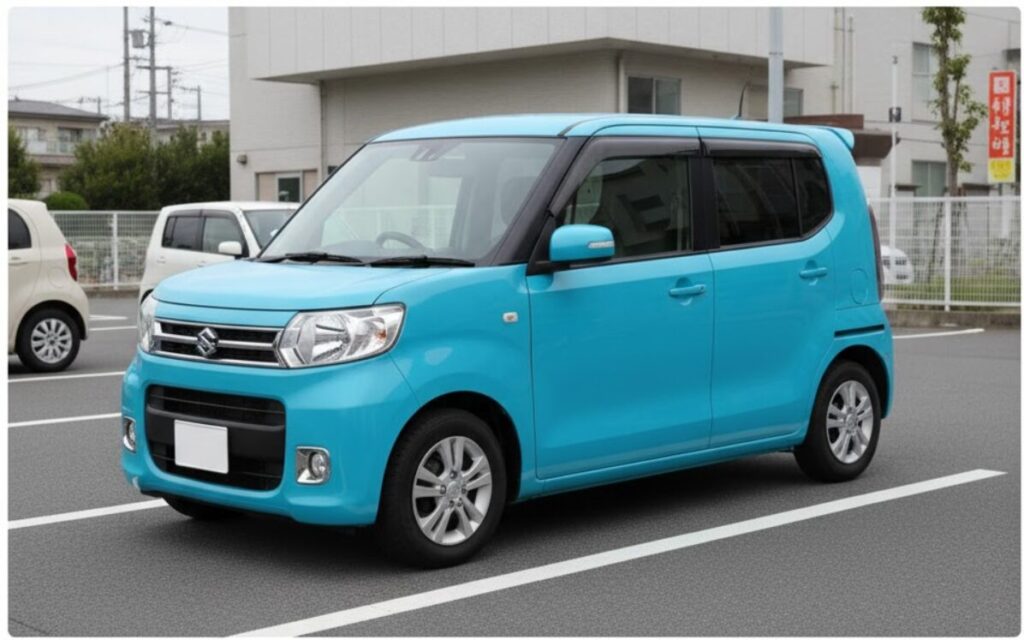 駐車場に停められた青いタイムズカーシェアの車両と、その横に表示されたPayPayのロゴ、そして「タイムズカーシェアとPayPay」という見出し。