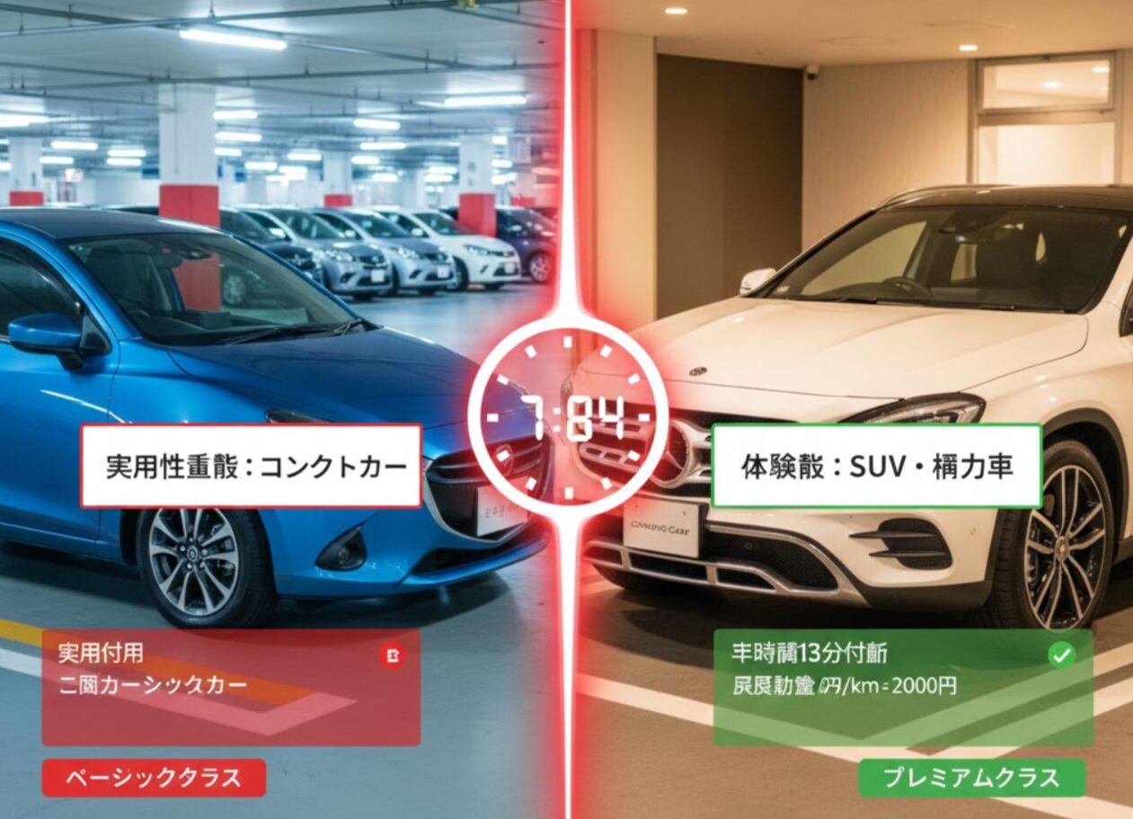 車種ラインナップとクラス分け