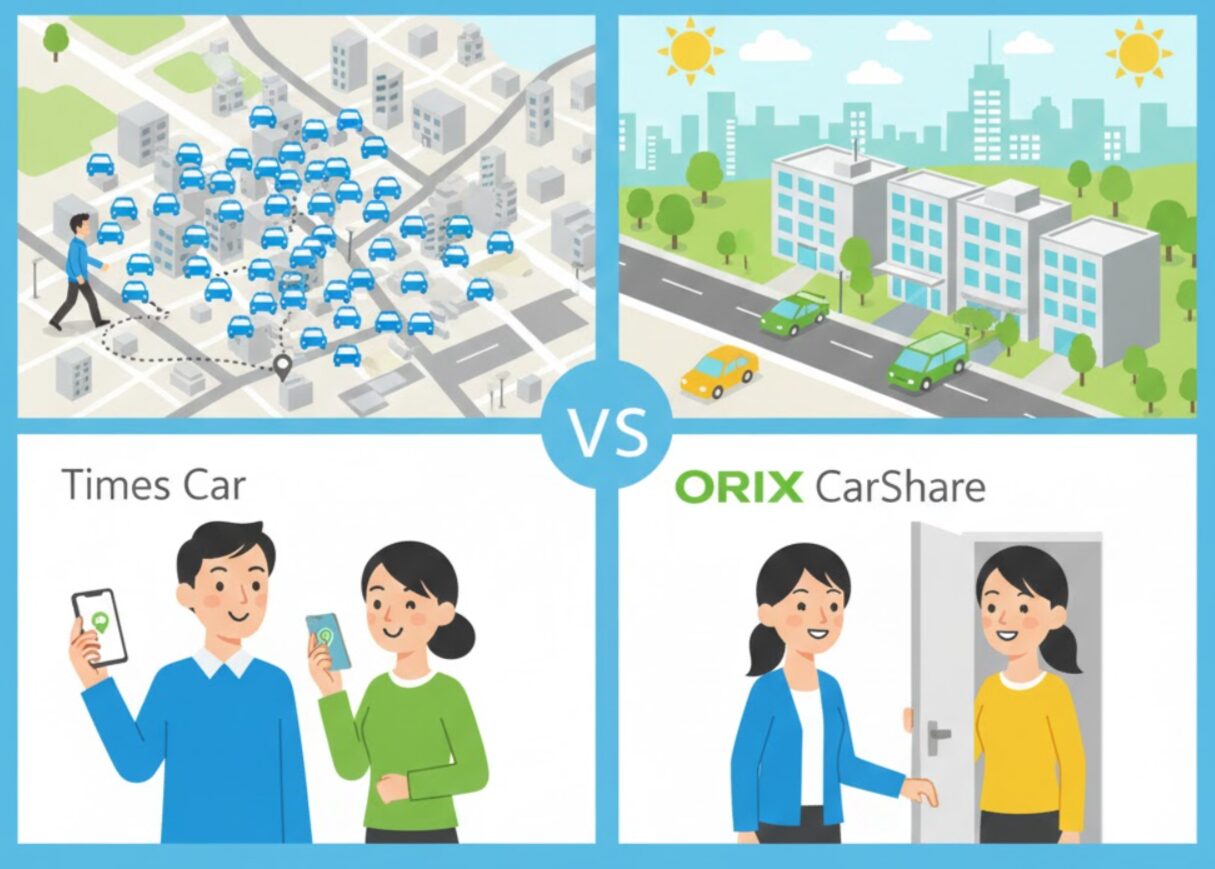 ステーション数と場所の利便性を検証