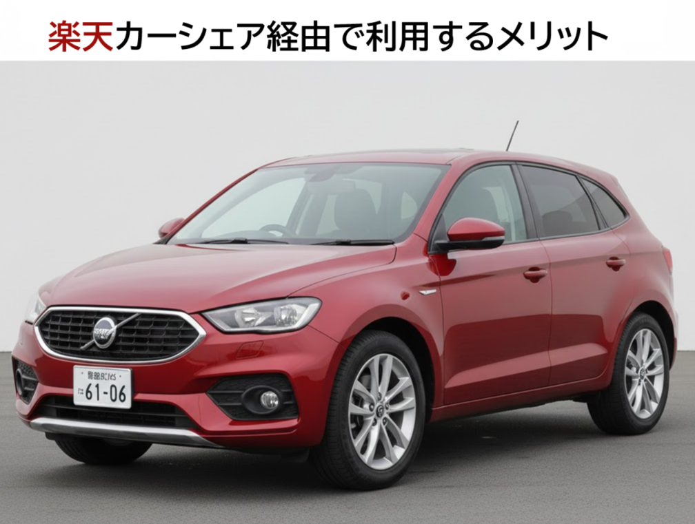 楽天カーシェア経由で利用するメリット
