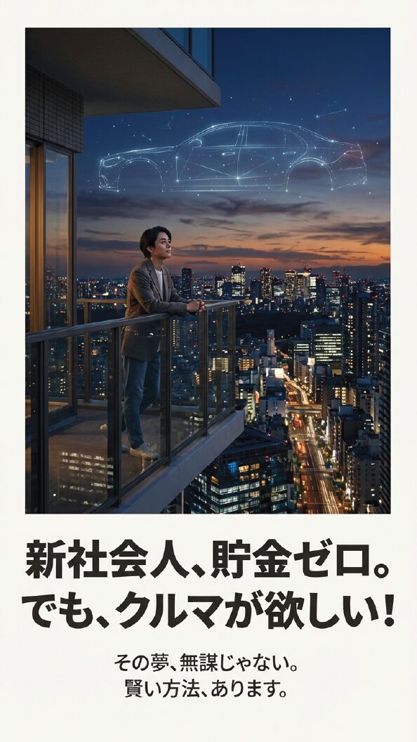 新社会人が貯金なしで新車に乗る方法！審査やリースを徹底解説