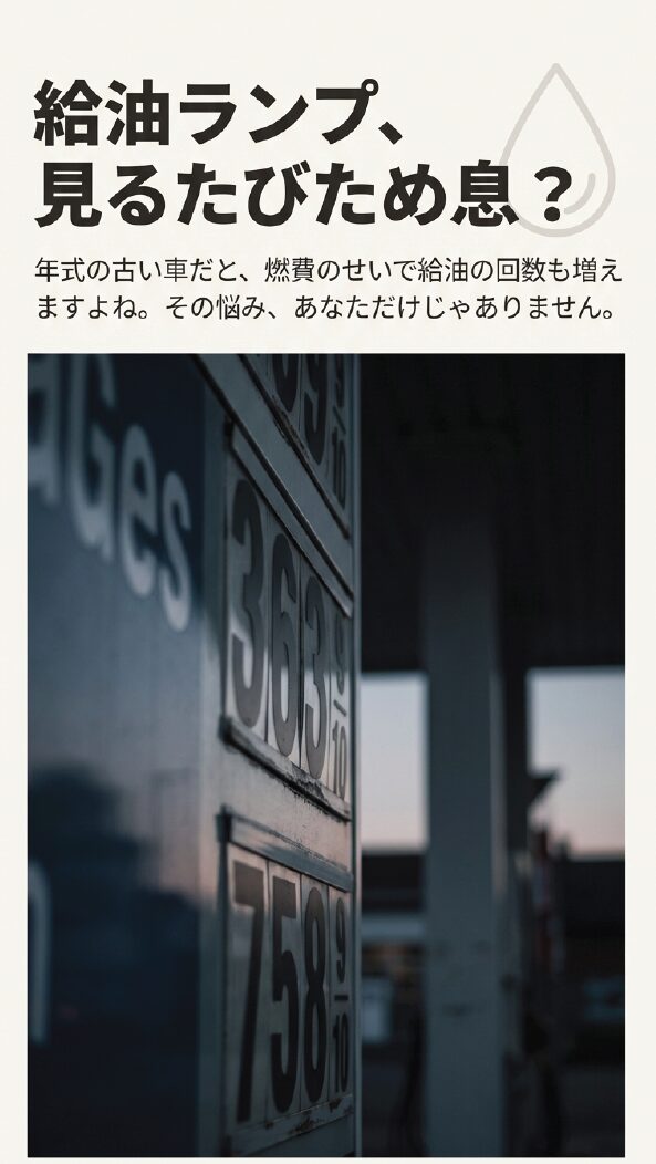 ガソリン代や中古車の燃費悪い悩みは車サブスクのハイブリッドで解決
