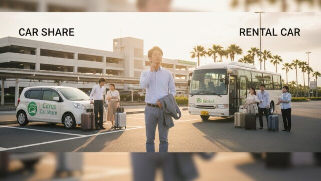 シトラスカーシェアとレンタカーの評判比較！料金やリスクを解説