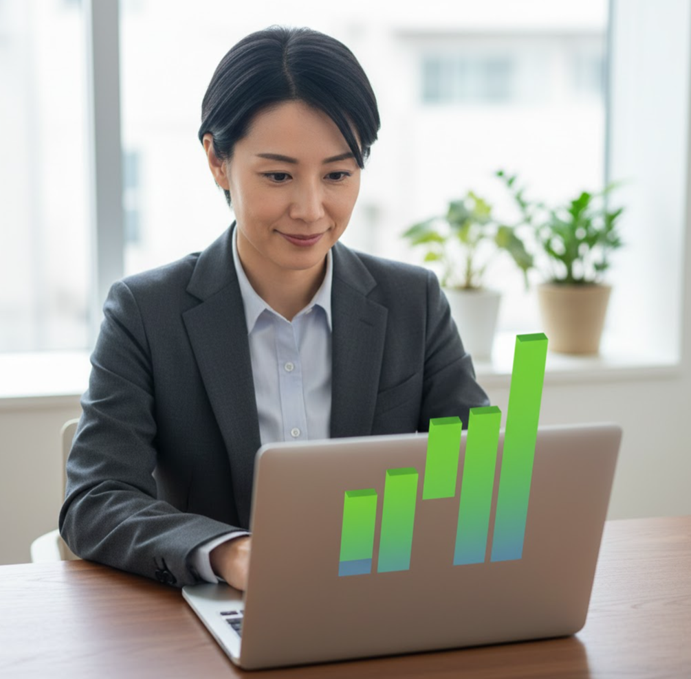 マイページで上位3社だけでなく、4位以下の入札額も確認し、交渉戦略を練るユーザー。