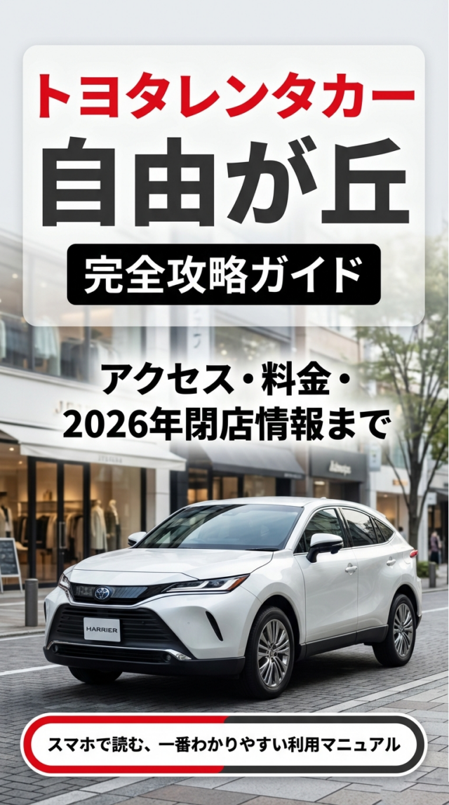 トヨタレンタカー 自由が丘の営業状況やアクセス、閉店情報を調査