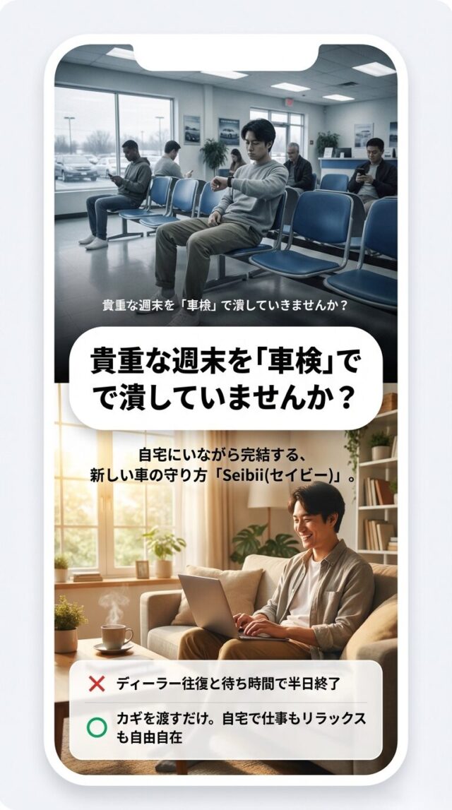 セイビー出張車検の評判は？口コミから分かるメリットと注意点