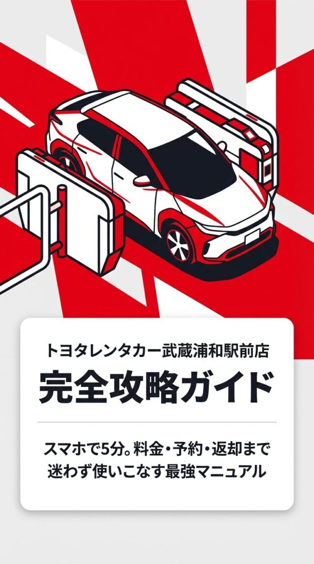 トヨタレンタカー武蔵浦和駅前店の詳細ガイド！料金や予約方法を解説
