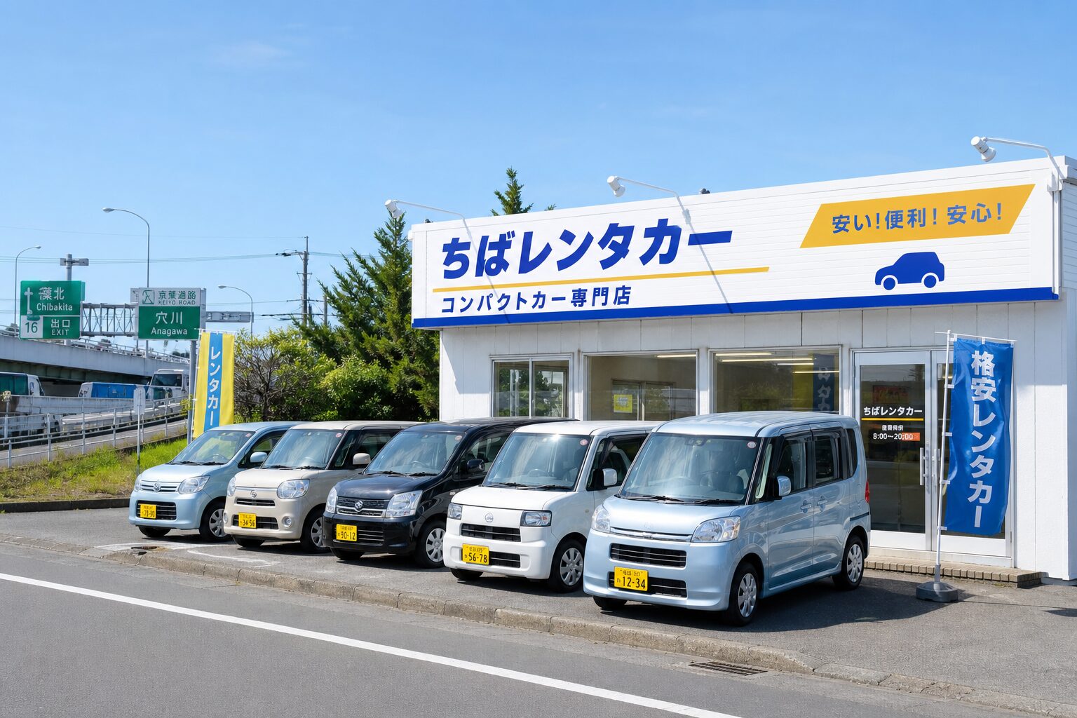 ニコニコレンタカー原木4丁目店の評判と料金は？