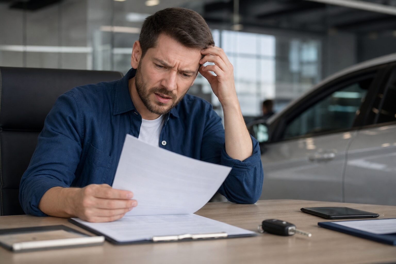 カーリース途中解約はできない?違約金と例外条件を解説