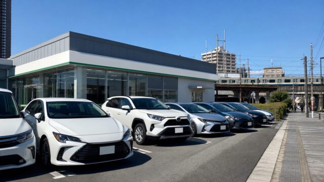 トヨタレンタカー武蔵中原店の使い方｜料金と注意点