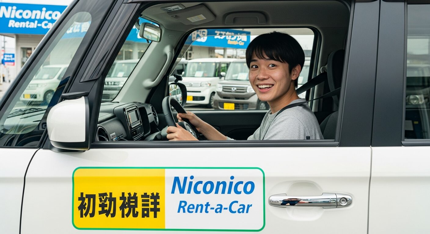 ニコニコレンタカーは免許取り立てでも借りられる？補償と車種選びの完全ガイド